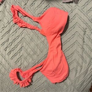 Aerie Pink Bikini with Strappy Cutout Design